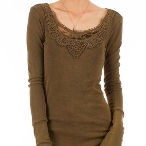 Others Follow Gilana Top Olive